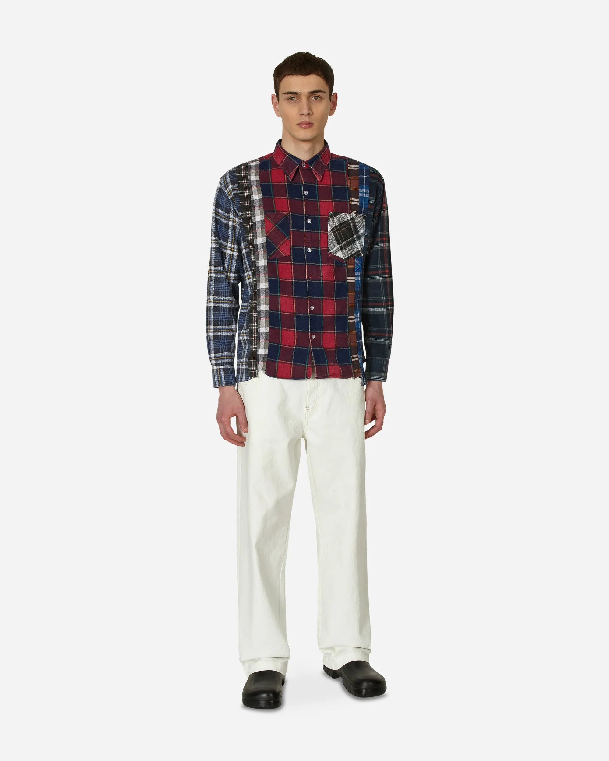 7 Cuts Flannel Shirt Multicolor