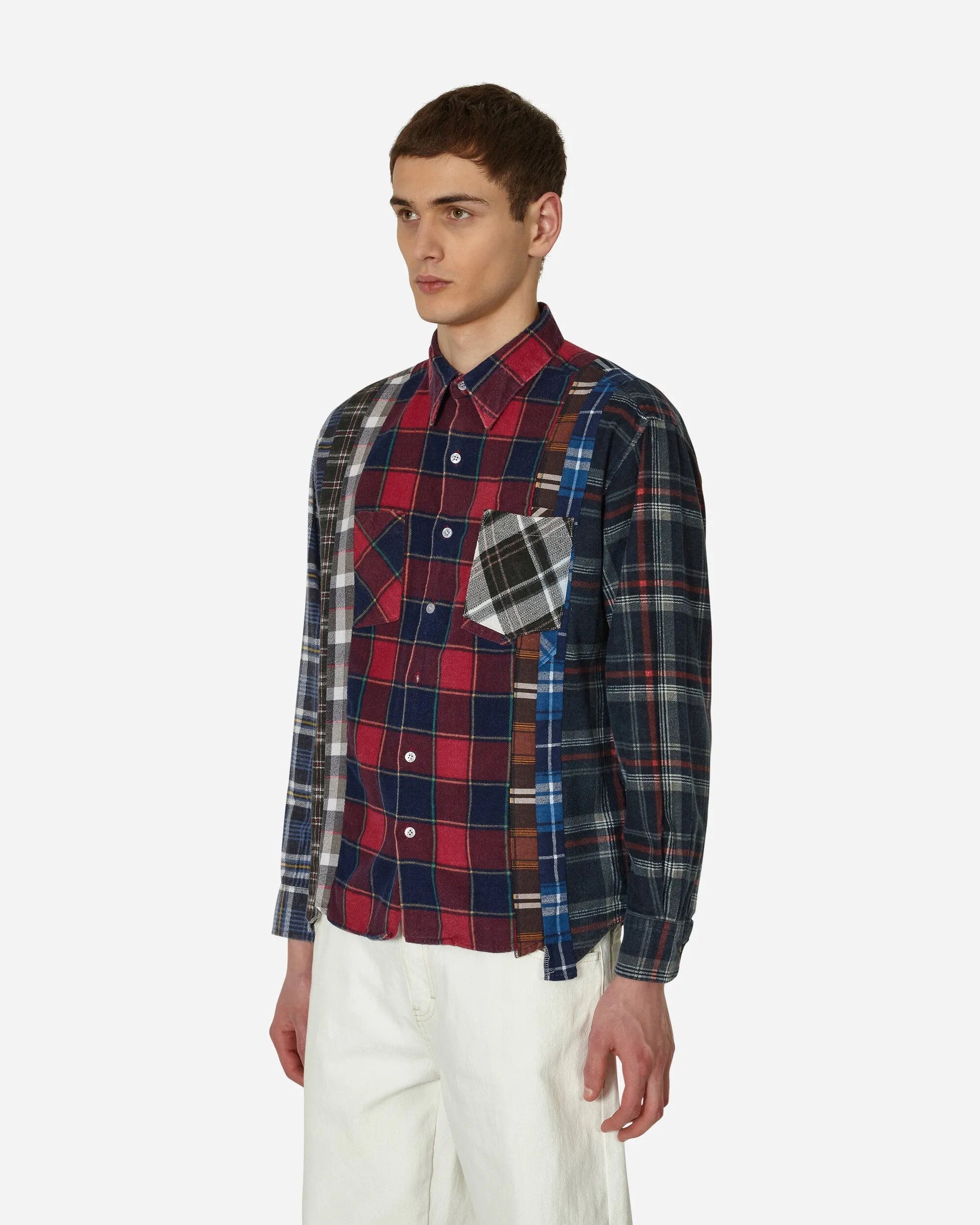 7 Cuts Flannel Shirt Multicolor
