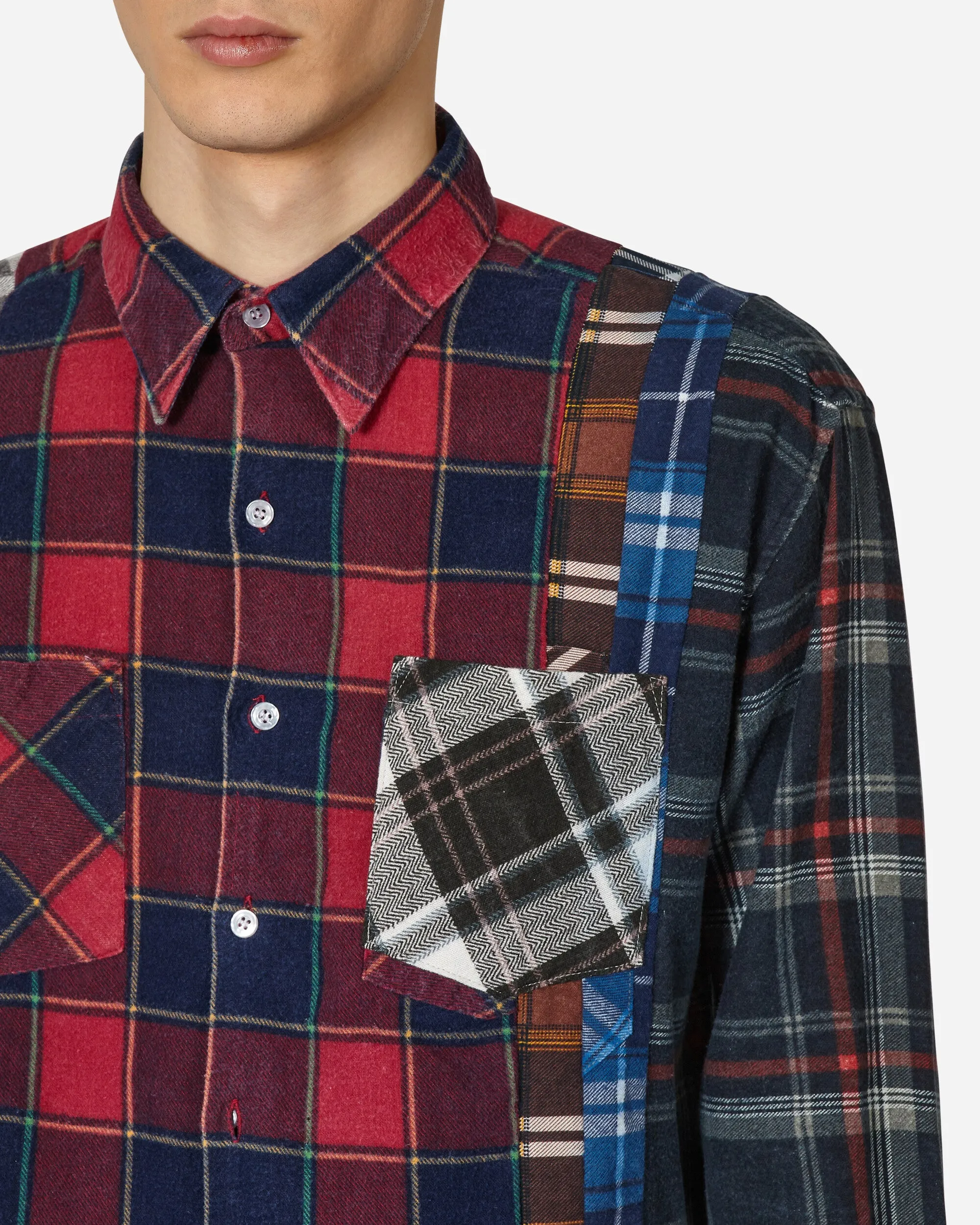 7 Cuts Flannel Shirt Multicolor