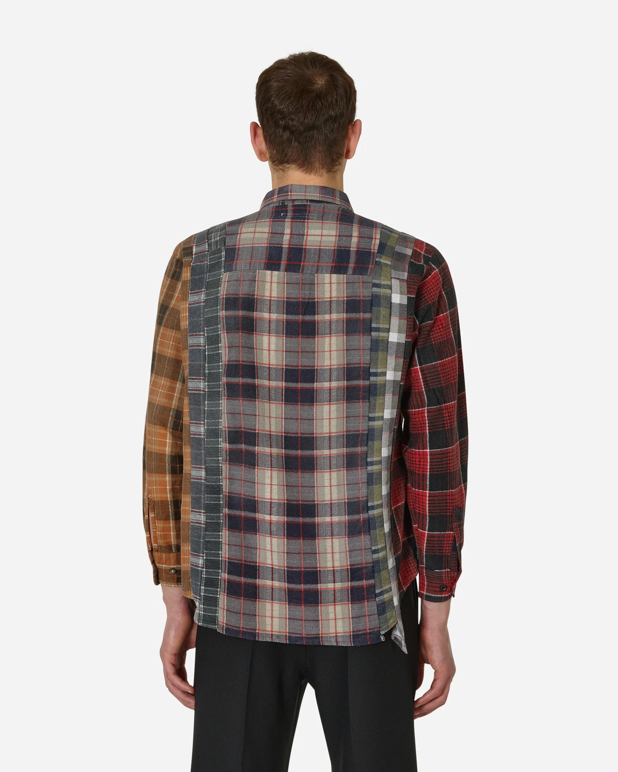 7 Cuts Flannel Shirt Reflection Multicolor
