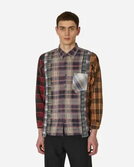 7 Cuts Flannel Shirt Reflection Multicolor