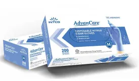 AdvanCare Medical Nitrile Examination Gloves - 200 count box