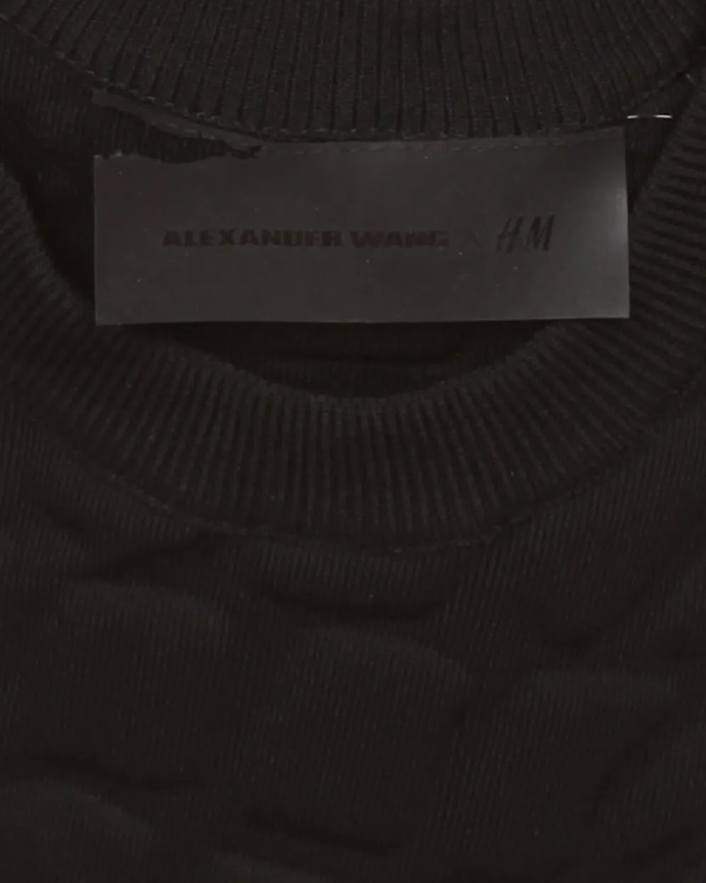 Alexander Wang x H&M Black Textured Sweatshirt - XS