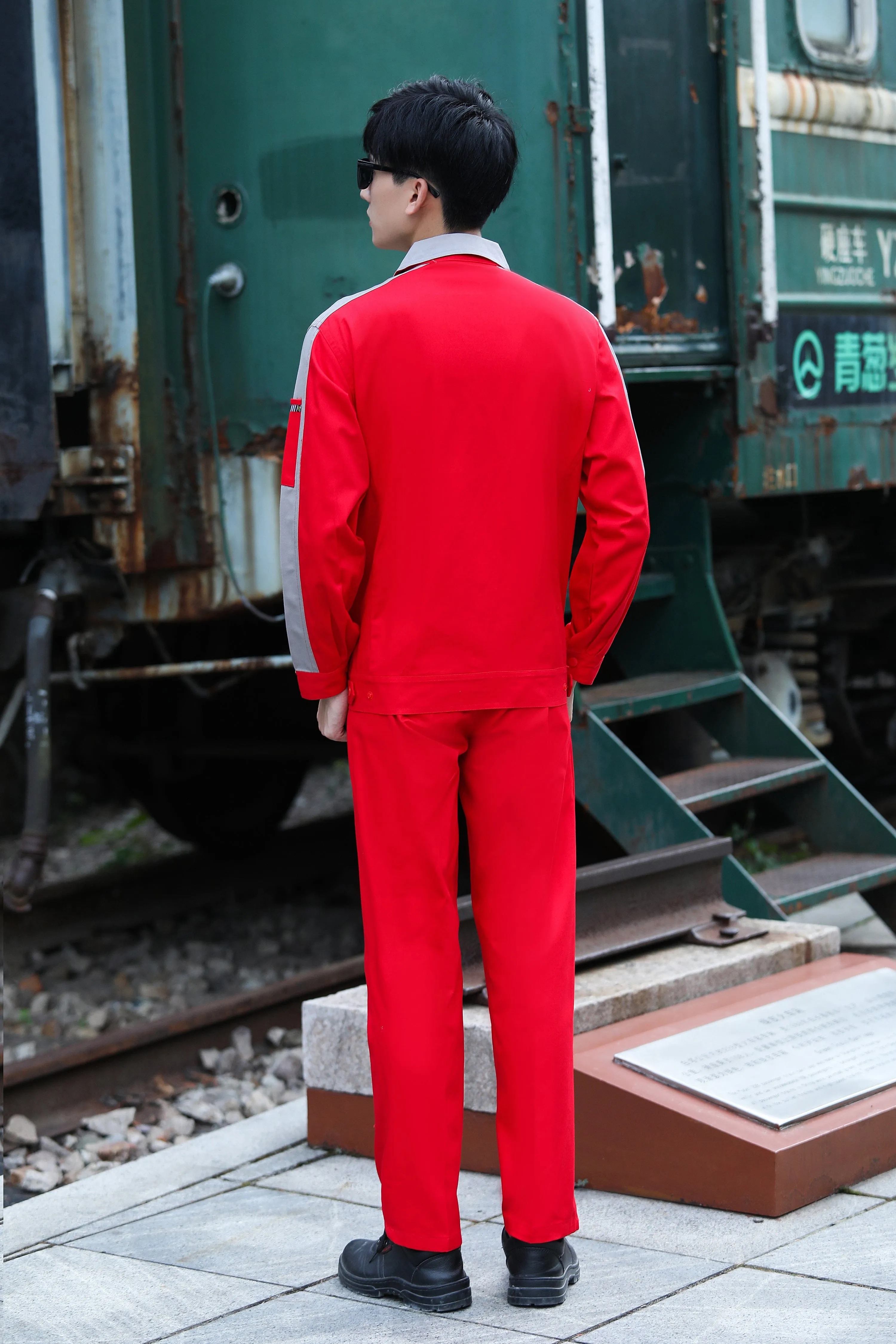 Autumn and winter long-sleeved pure cotton series workwear SD-PC-W805
