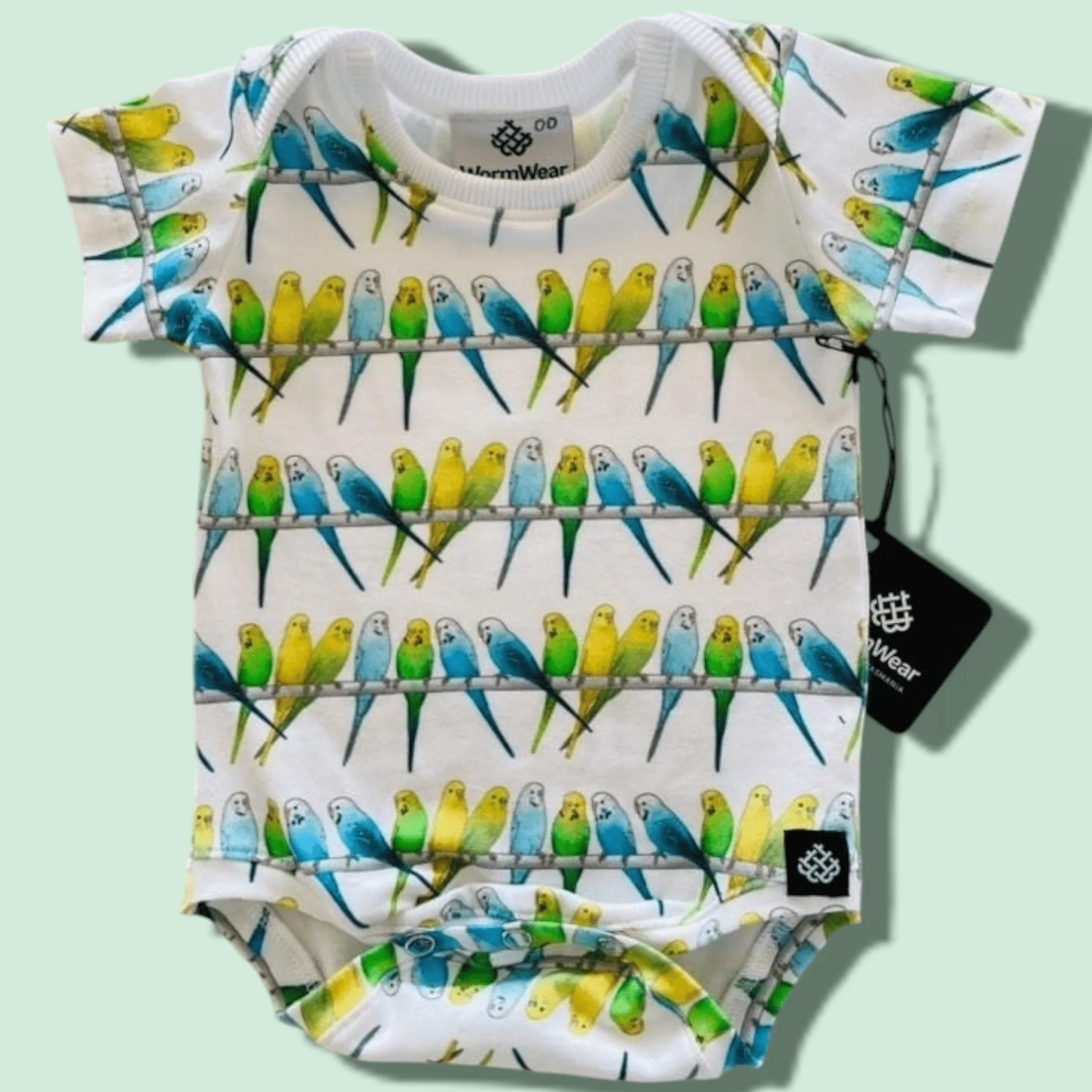Baby Bodysuits - Worm Wear Tasmania