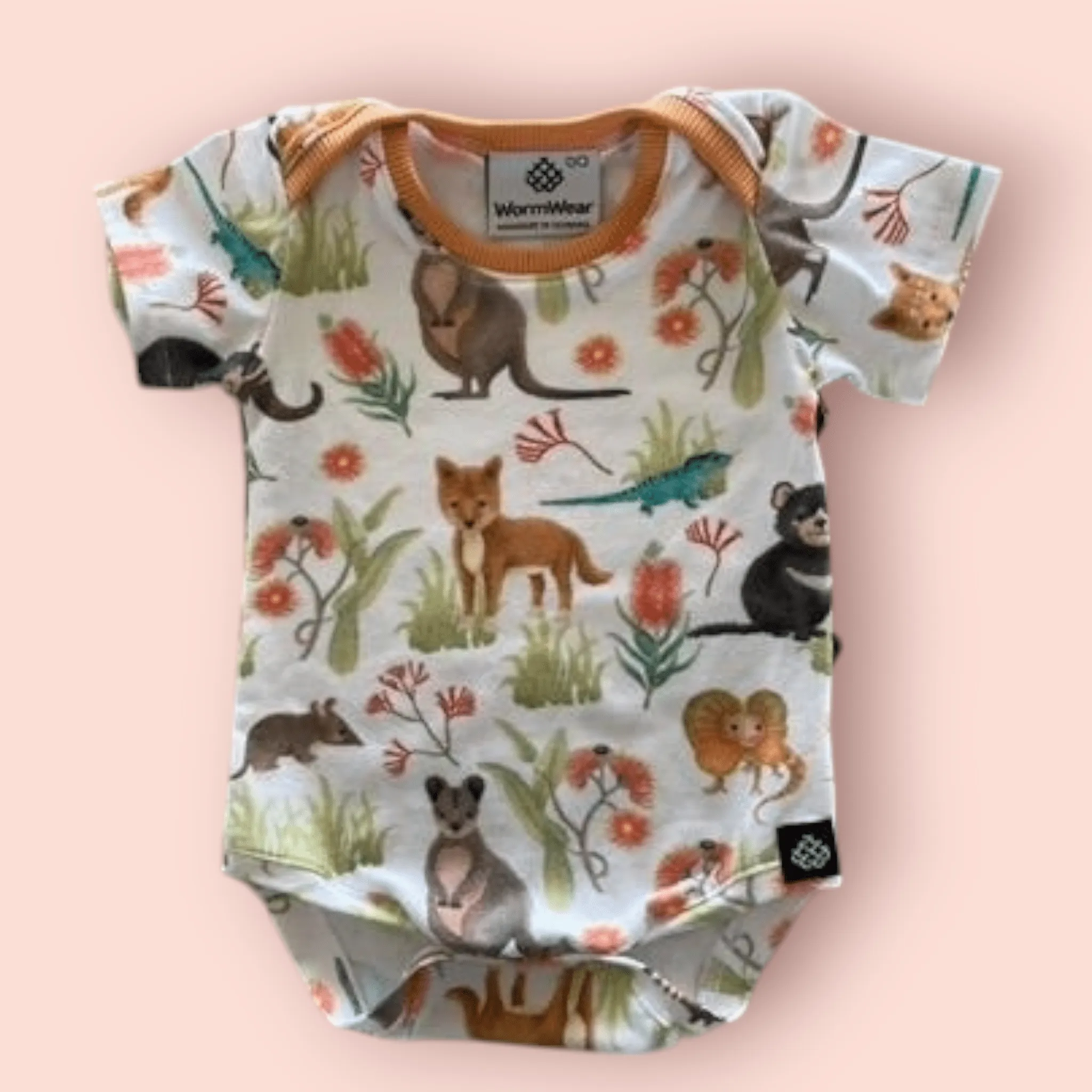 Baby Bodysuits - Worm Wear Tasmania