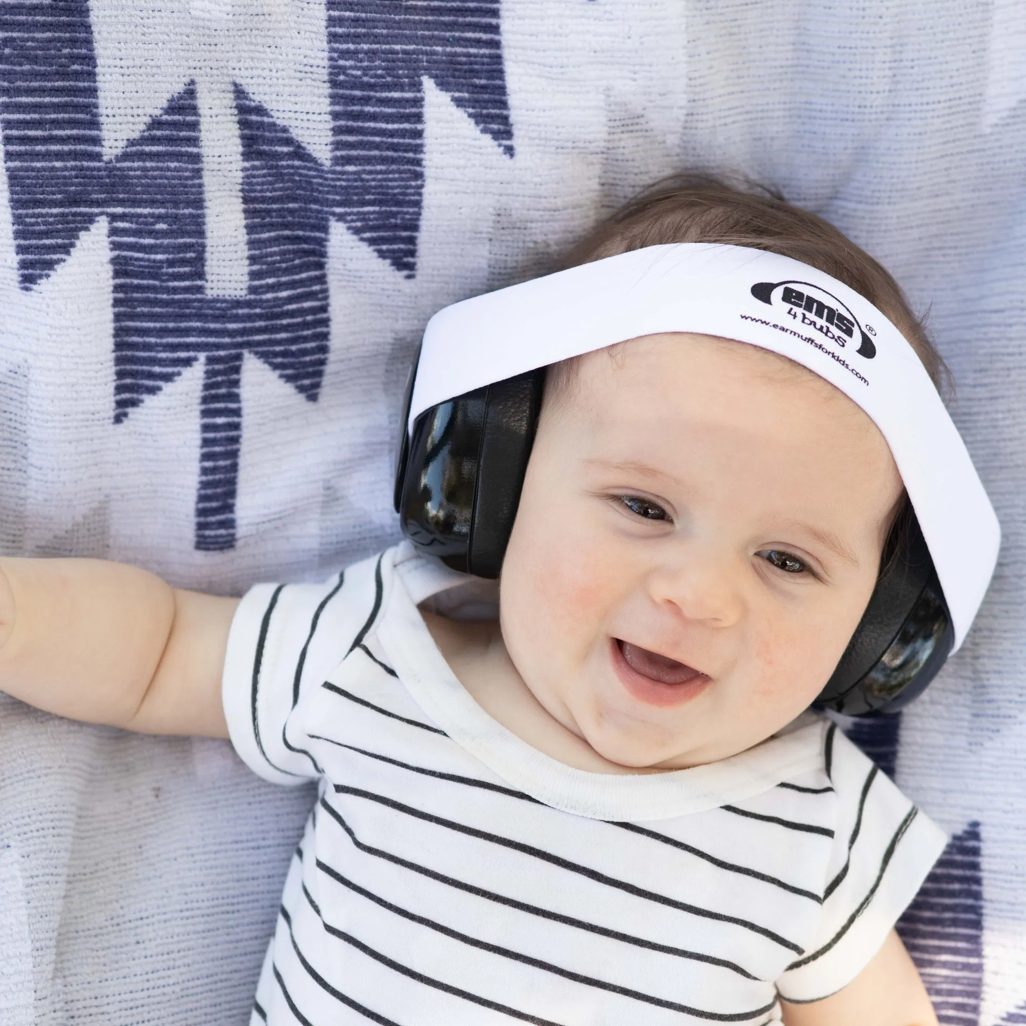 Baby Earmuffs - White