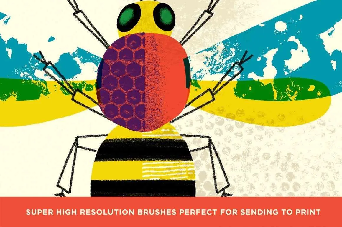 Bug Lab | Nature Texture Brushes for Photoshop
