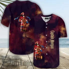 Captain Morgan Colorful Smoke Baseball Jersey
