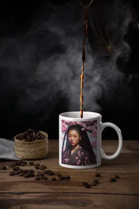 Cherry Blossoms Blasian Mug