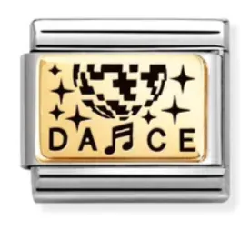 Classic Gold  Dance Charm