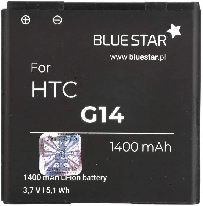 Coldbar Bluestar BA-S560 Replacement Battery for HTC Google G14 Sensation XE 4G Z710e / Z715e BG58100 1400 mAh