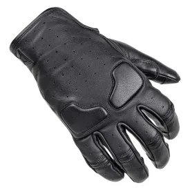 Cortech The Slacker Short Cuff Men's Leather Gloves - Black