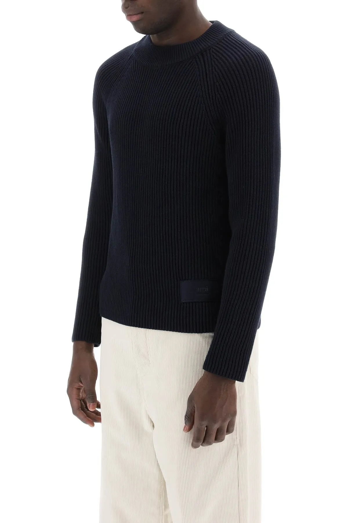 cotton-wool crewneck sweater