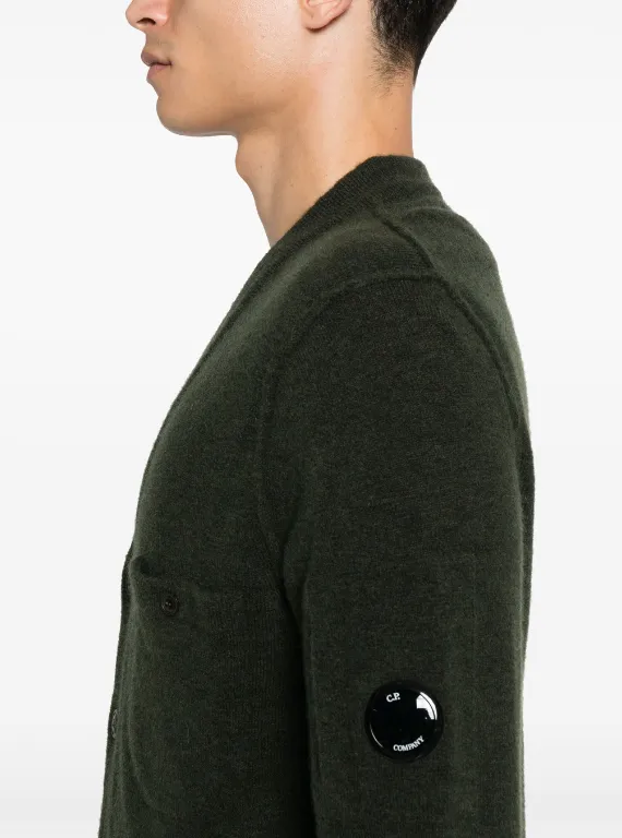 C.P. Company alpaca wool cardigan