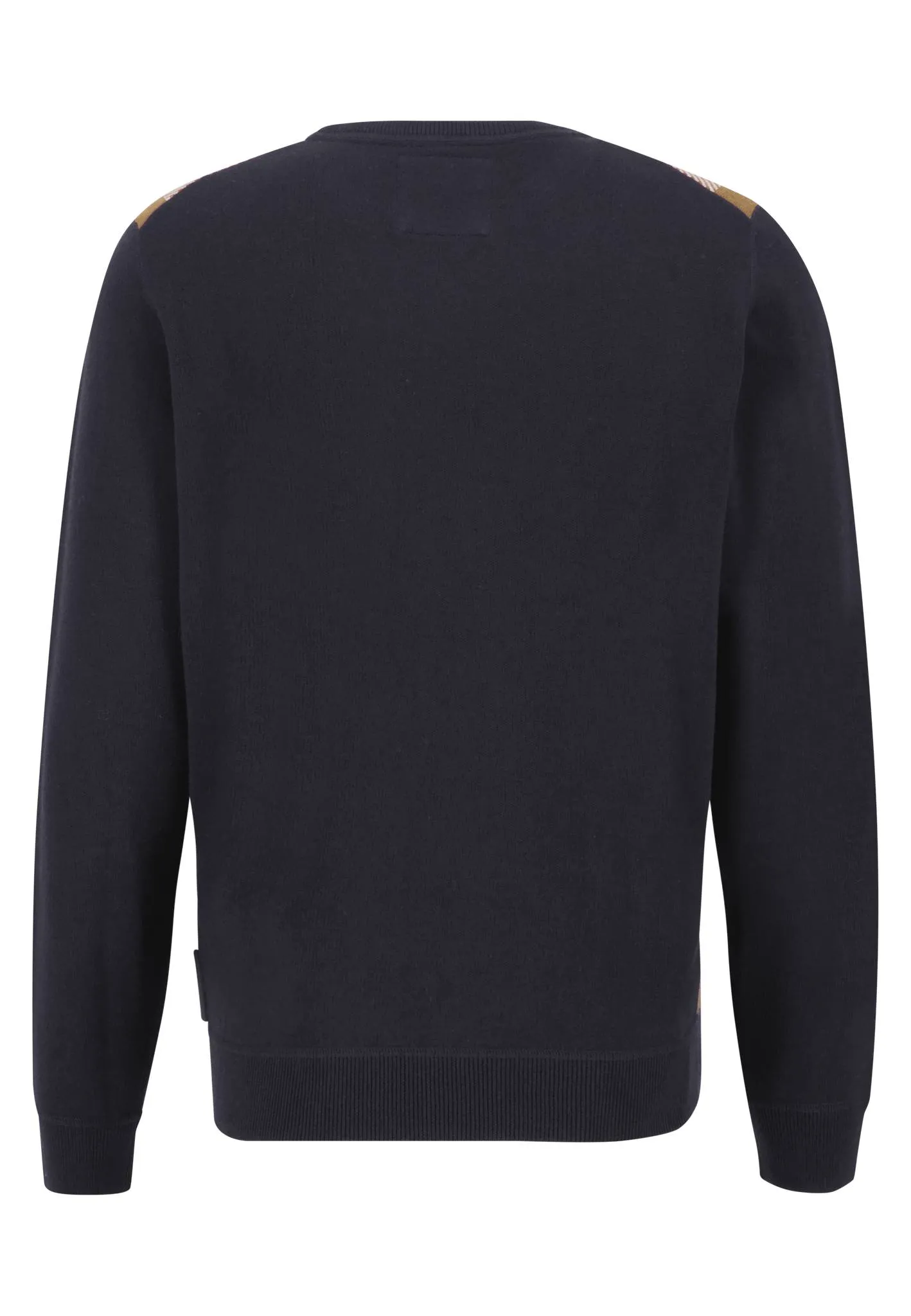Crew Neck Cotton / Wool Pullover