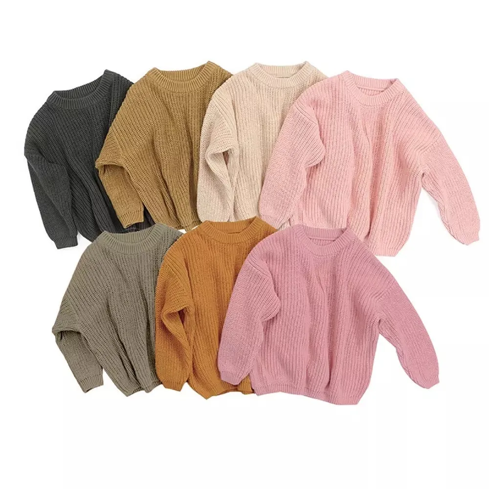 Crewneck  Slouchy Sweaters (multiple colors)
