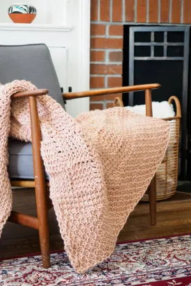 Crochet Kit - Tunisian Textures Blanket