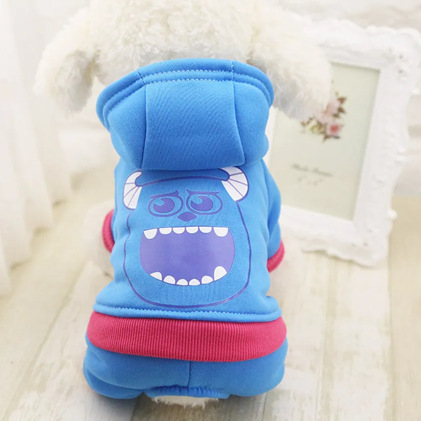 Cute Warm Dog Clothes Winter Pet Coat