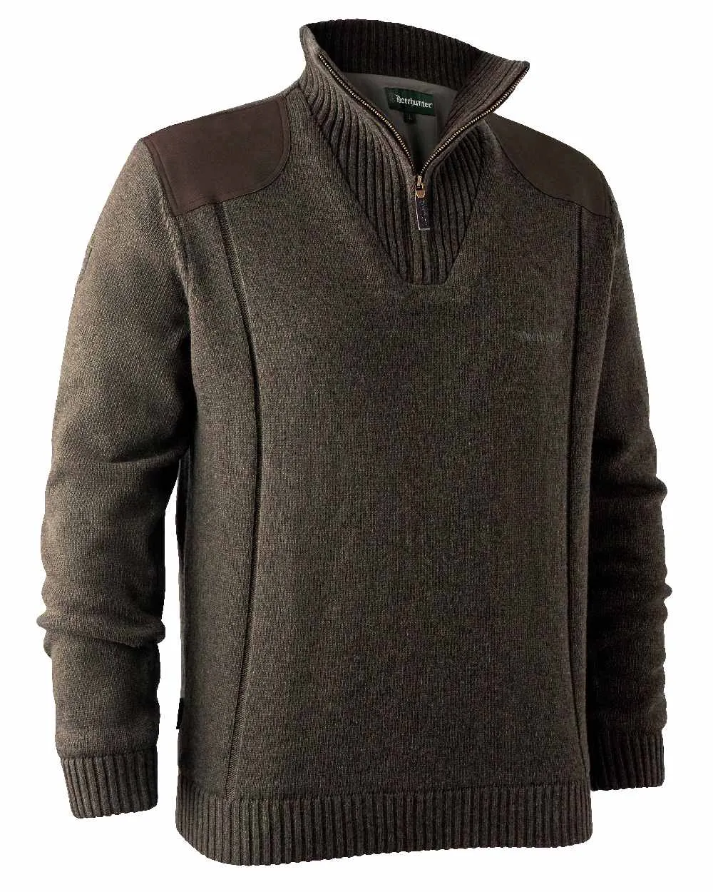 Deerhunter Carlisle Knit with Stormliner Zip Neck Sweater