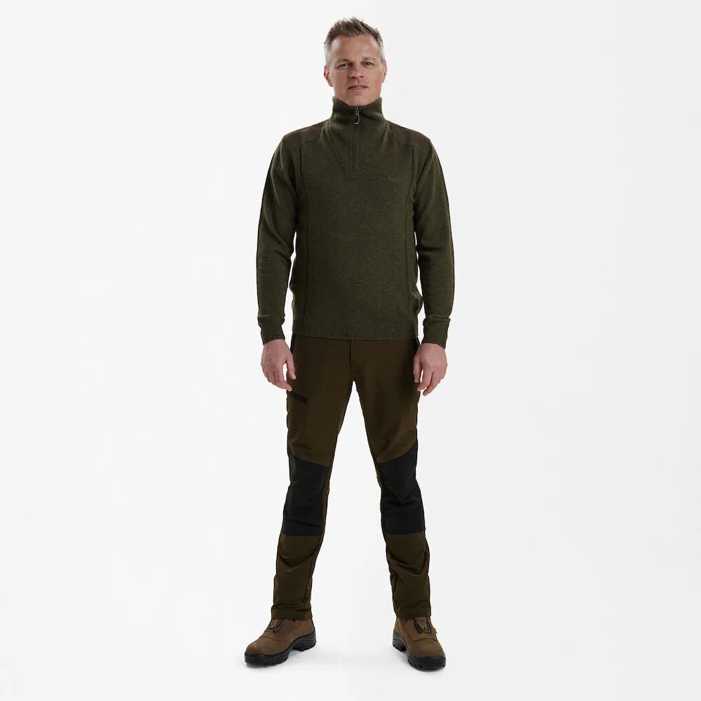 Deerhunter Sheffield Knit With Zip Neck