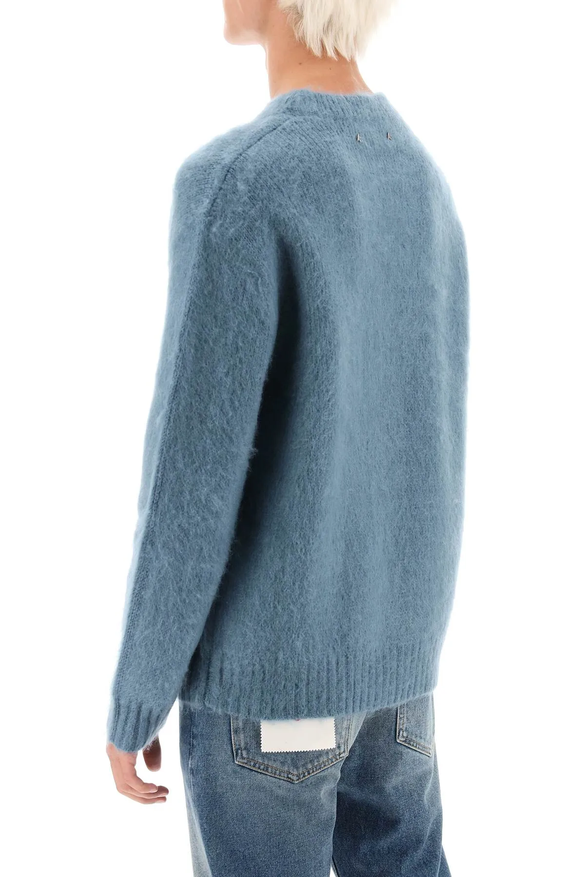 devis' brushed mohair and wool sweater