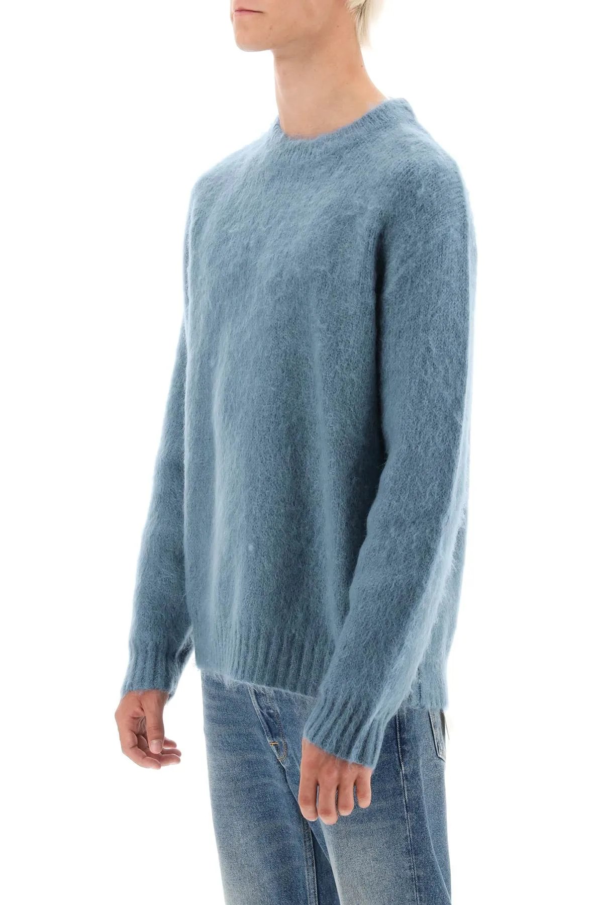 devis' brushed mohair and wool sweater