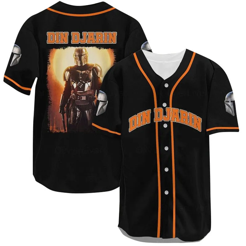 Din Djarin Baseball Jersey