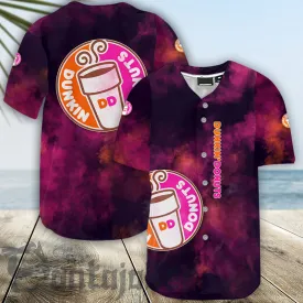 Dunkin' Donuts Colorful Smoke Baseball Jersey