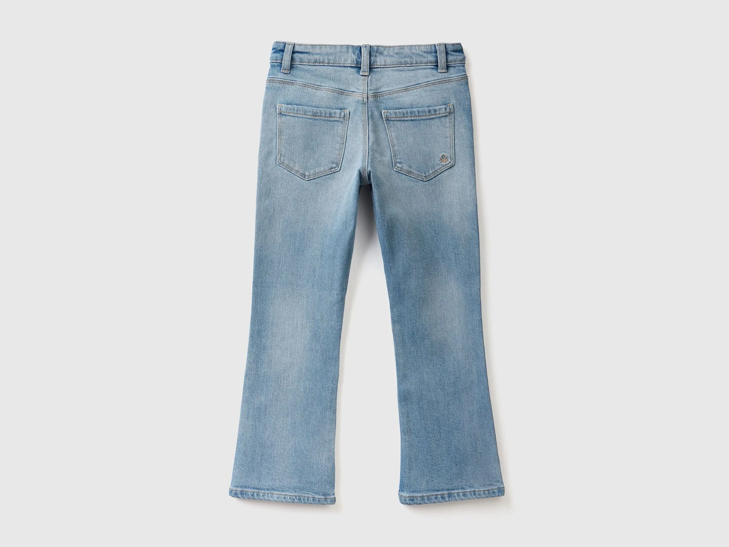Five pocket flared jeans
