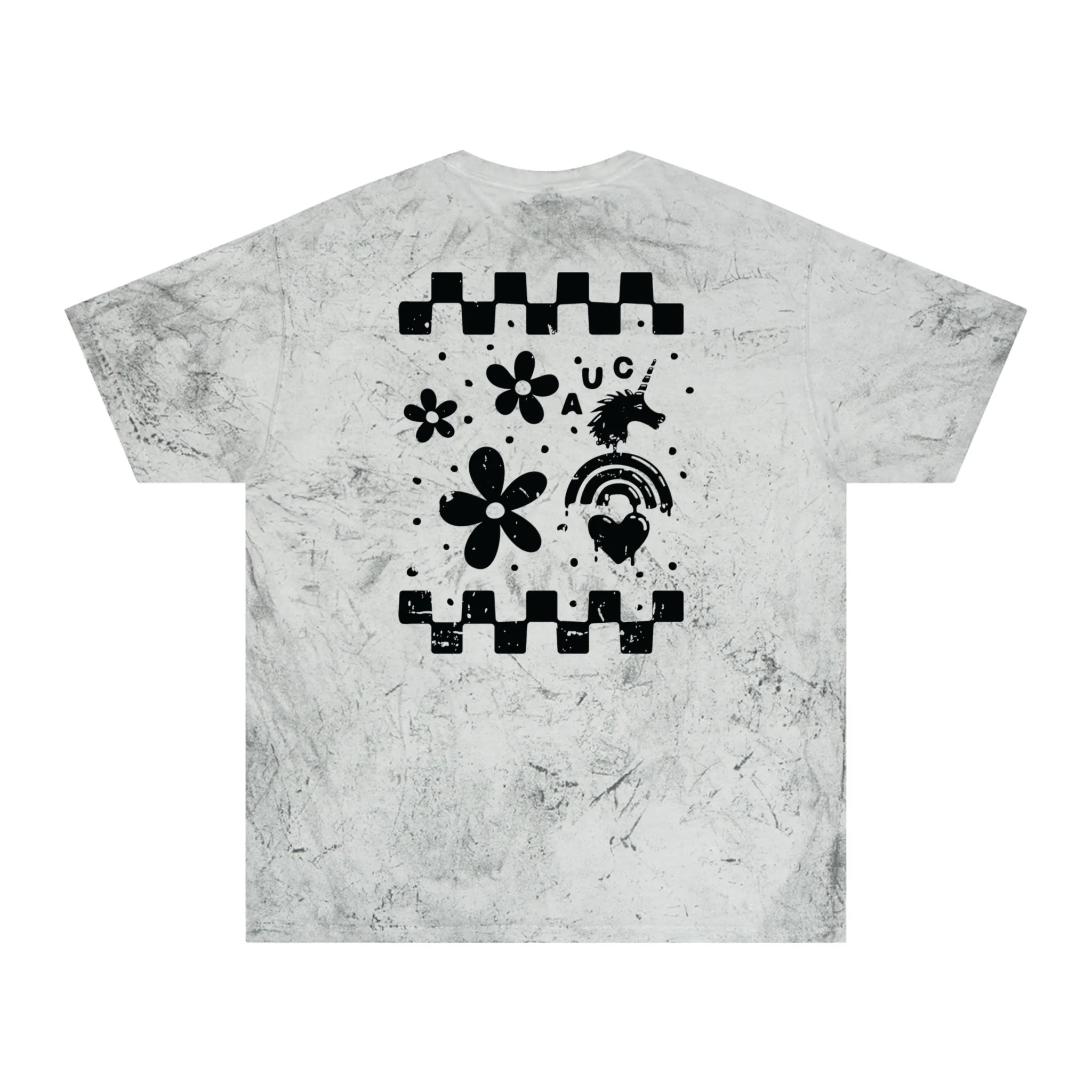 Flowers Off the Wall - Mid-Weight Color Blast Tee - Unisex