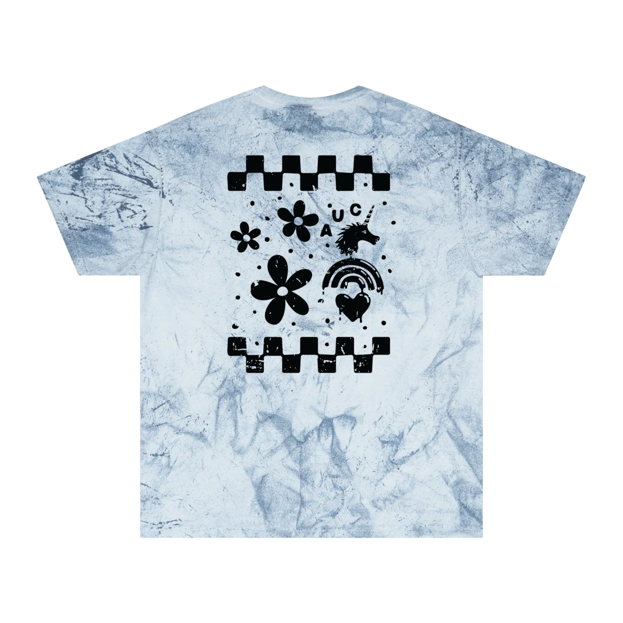Flowers Off the Wall - Mid-Weight Color Blast Tee - Unisex