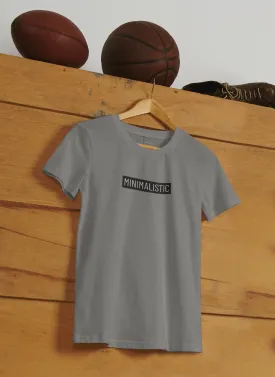 Gray Regular Fit Printed T-Shirt