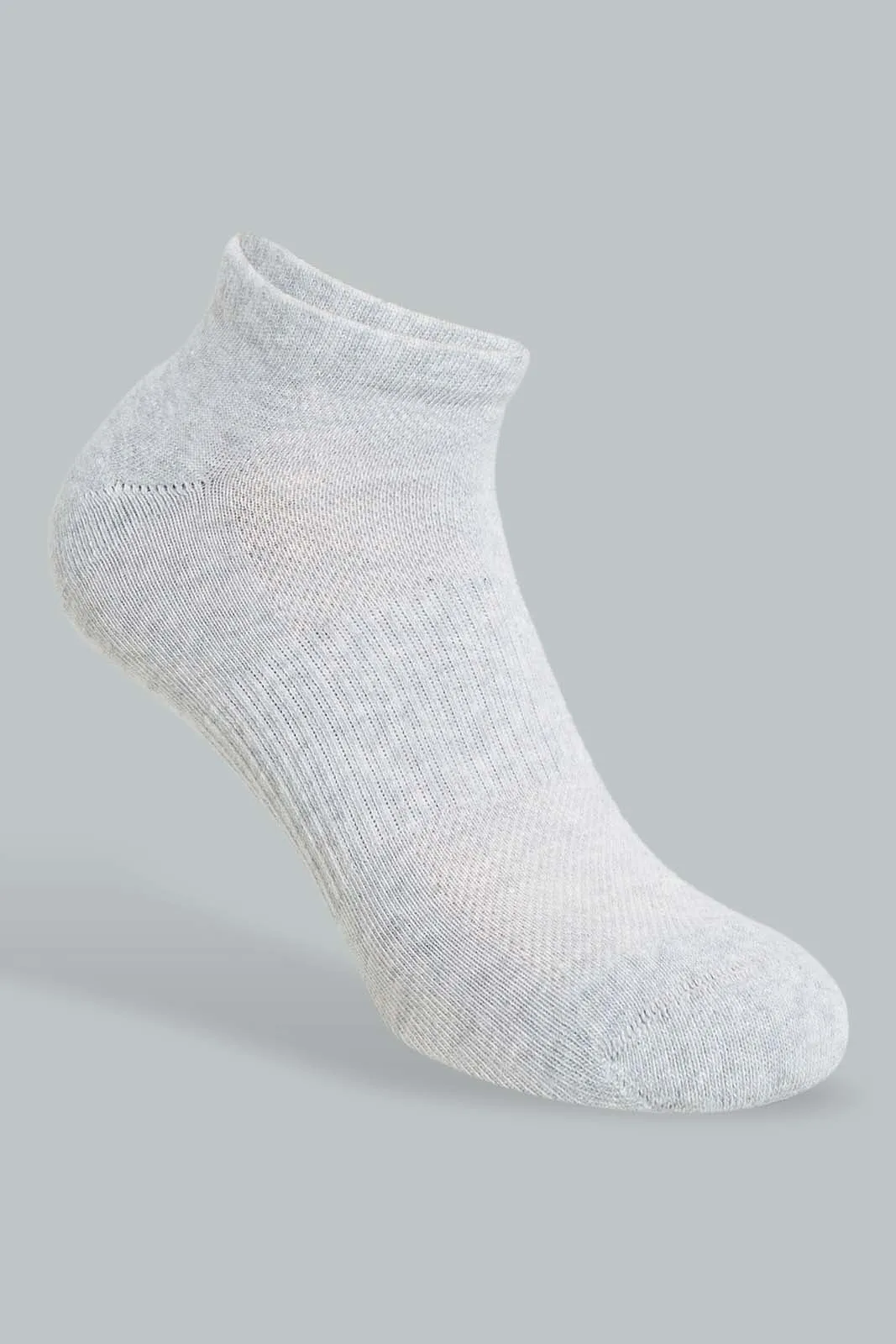 Grey Men's Sports Socks (Pack of 3)