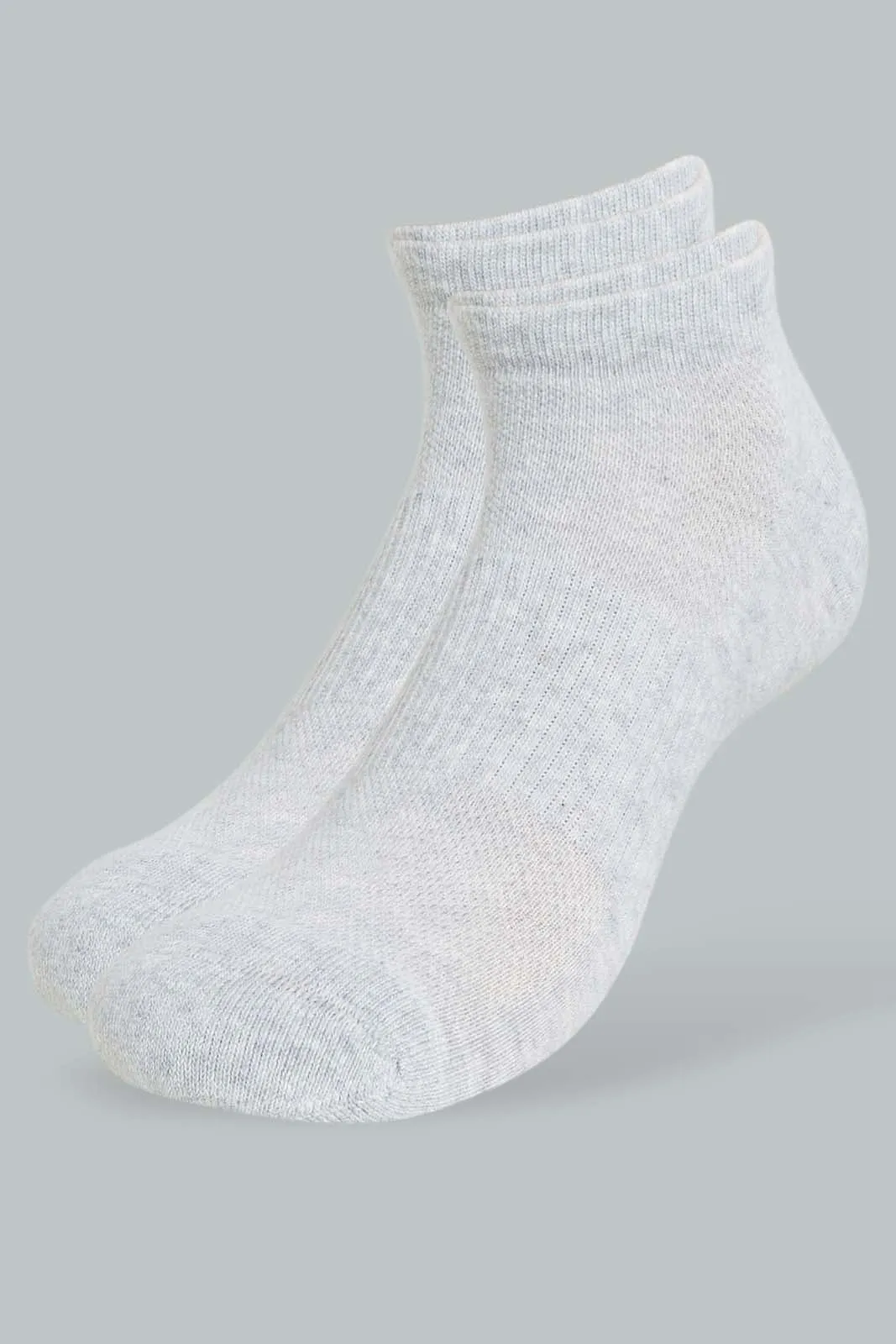 Grey Men's Sports Socks (Pack of 3)