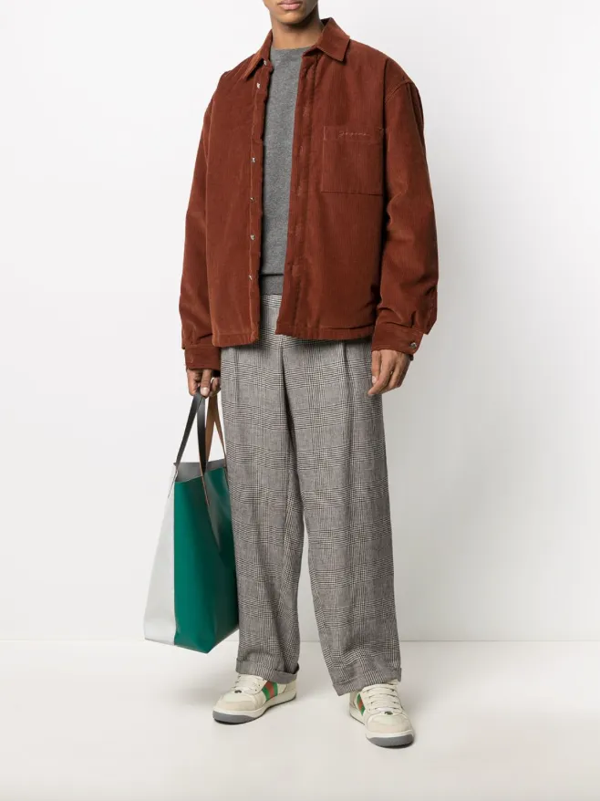 Gucci Grey cashmere crew neck sweater
