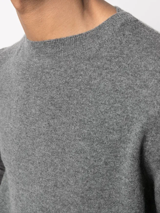Gucci Grey cashmere crew neck sweater