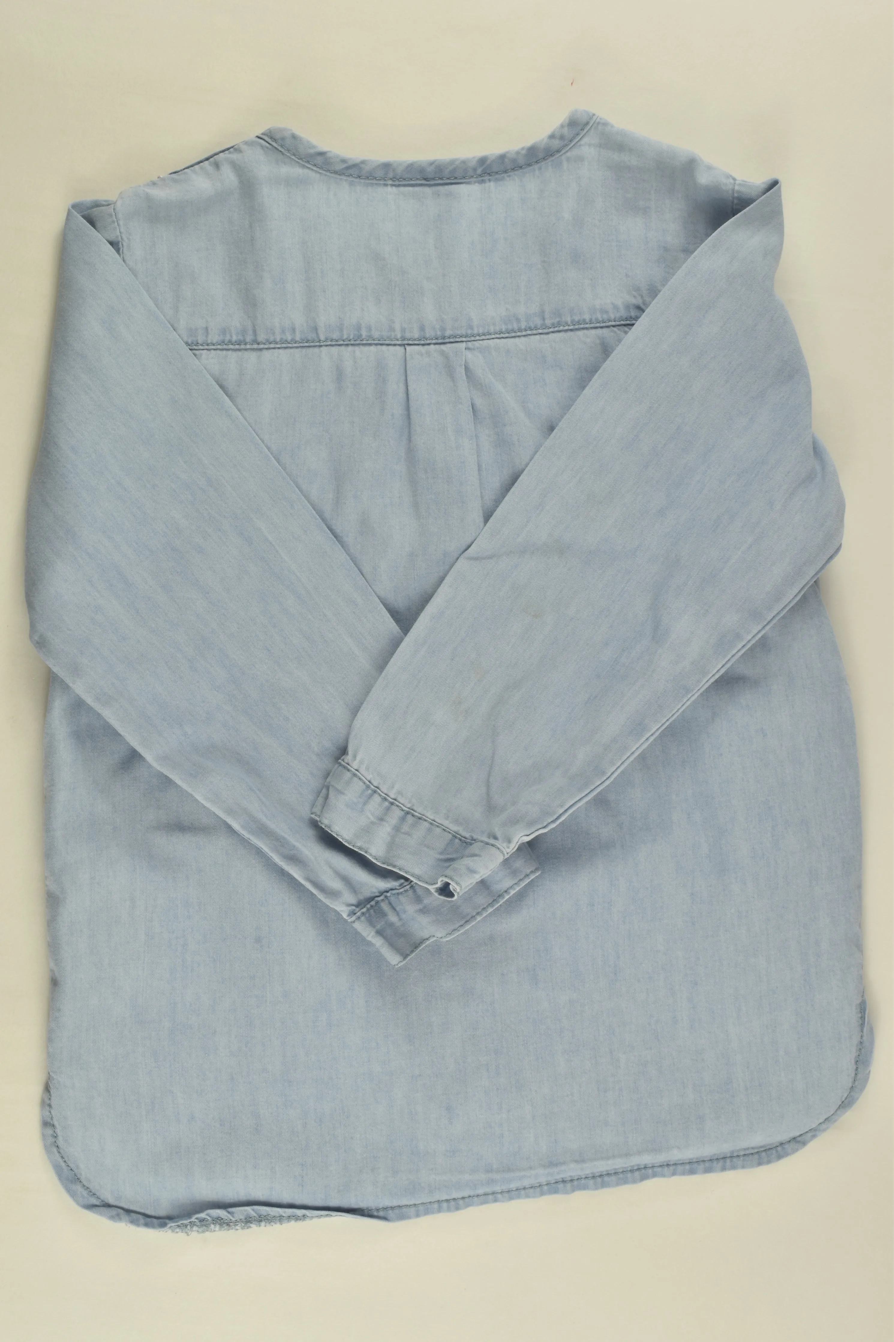 H&M Size 2 (92 cm) Denim Shirt