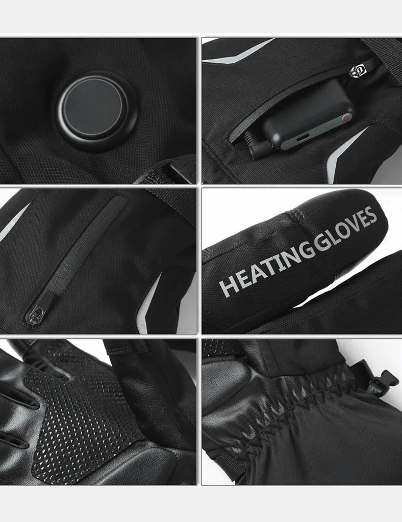 Heated Gloves - 3M Thinsulate™ for Winter Warmth and Device Use