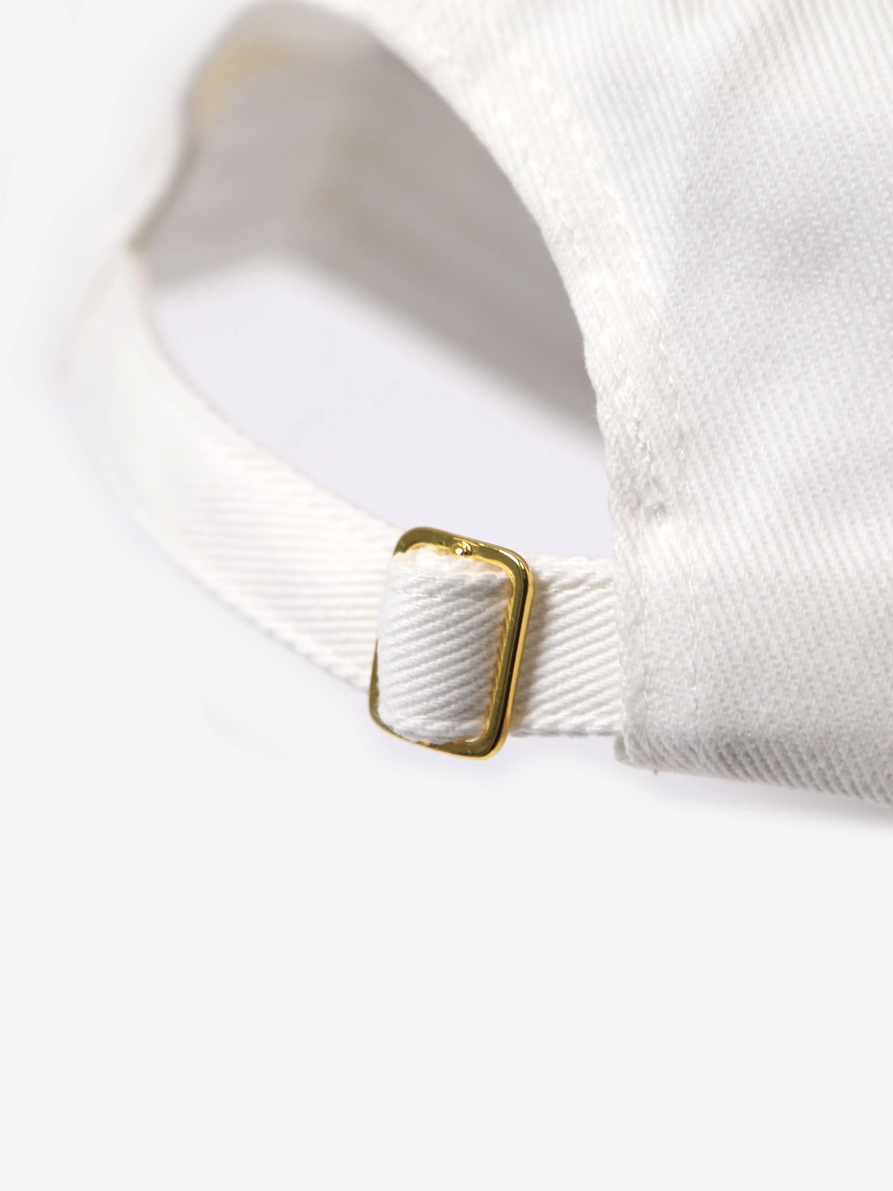 Kids Oasis Embroidered Cap in White