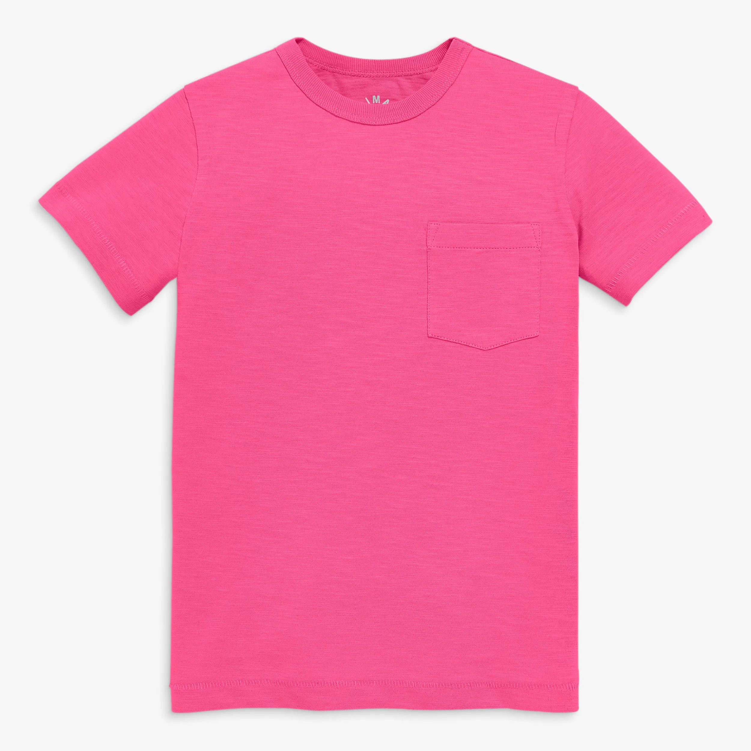 Kids pocket tee in seasonal colors