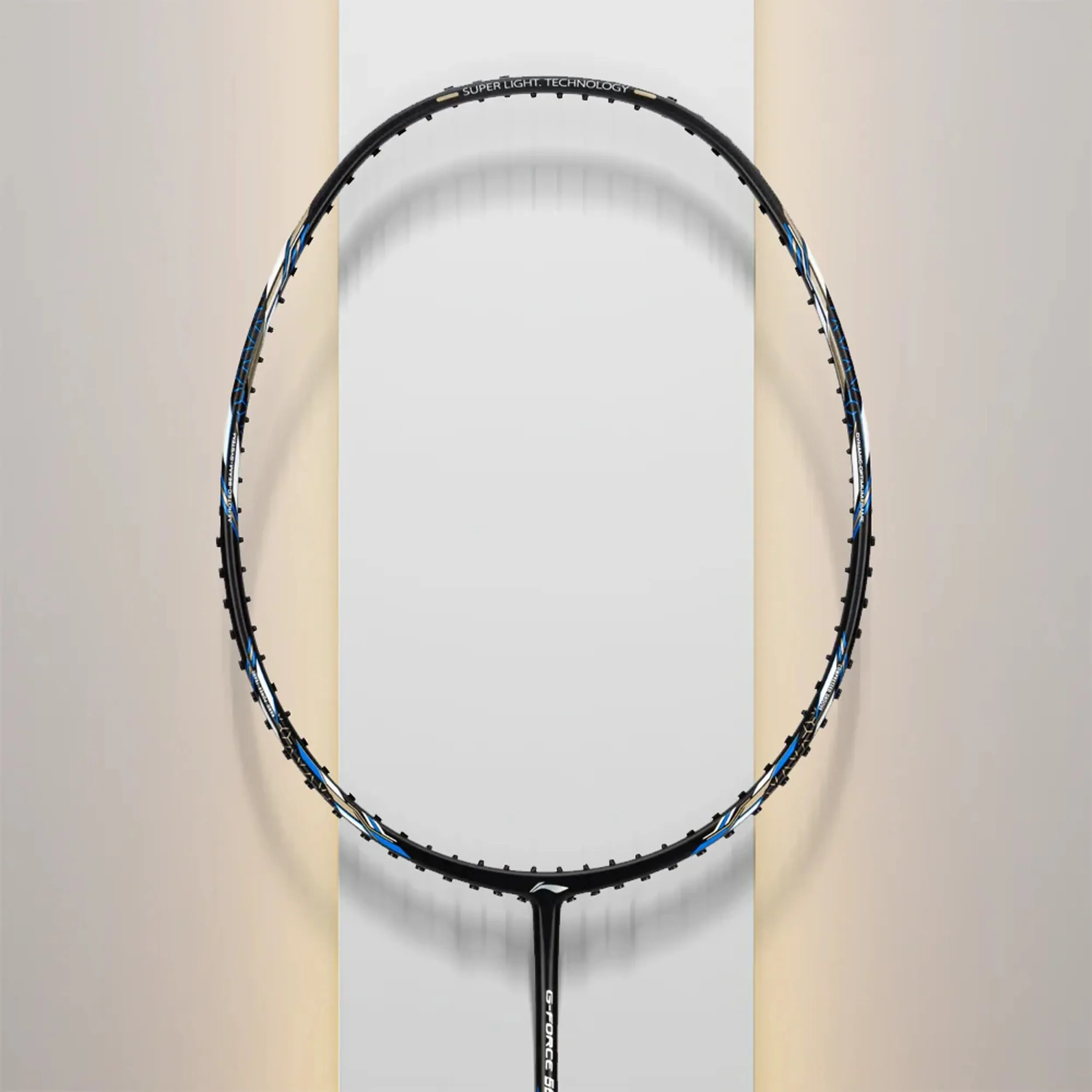 Li-Ning GForce 5800 Superlite Badminton Racket - Black/ Charcoal/ Blue