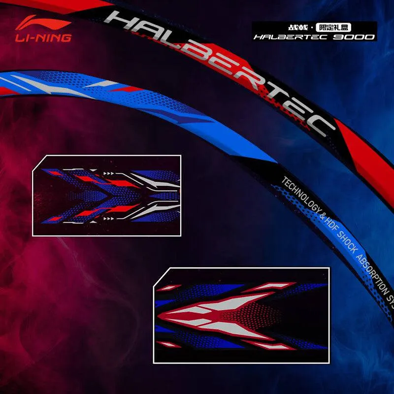 LI-NING HALBERTEC 9000 Limited Edition Set Navy Red