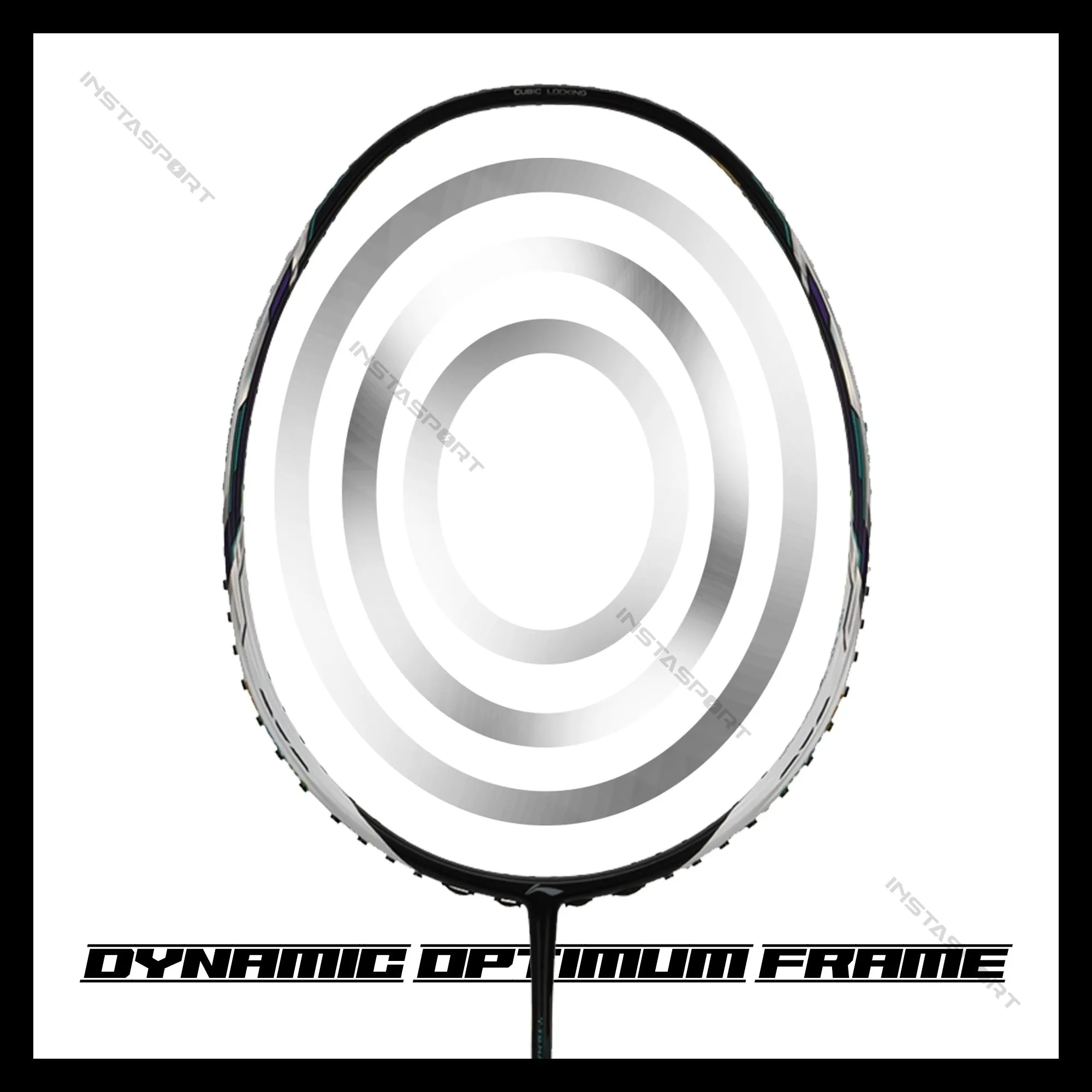 Li-Ning Tectonic 9 Unstrung Badminton Racket (3U/ 88 gms)