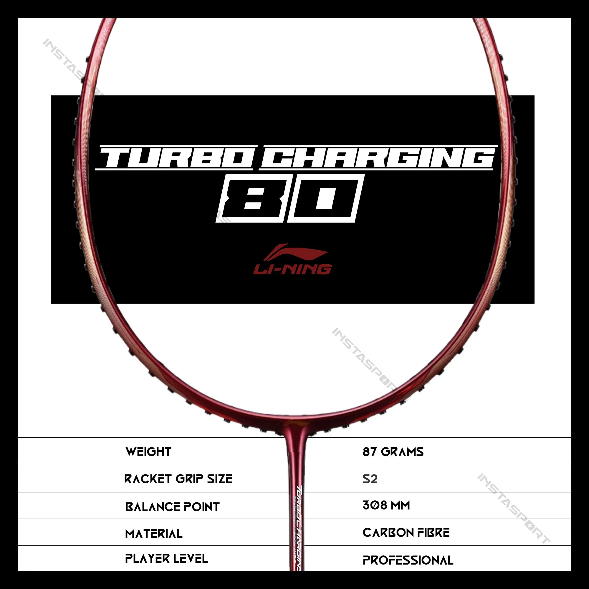 Li-Ning Turbocharging 80 Badminton Racket