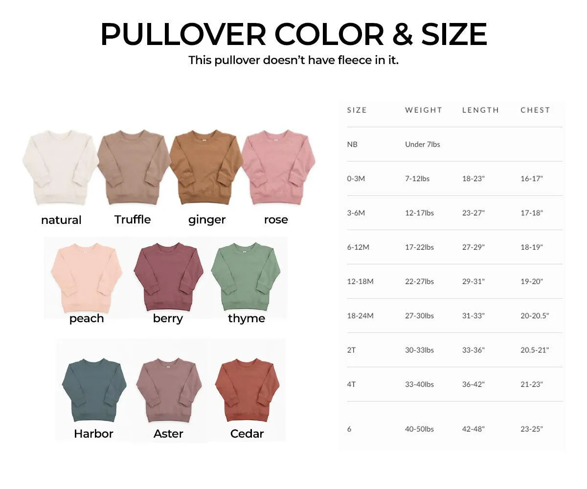 Mama's Sunshine Organic Cotton Pullover