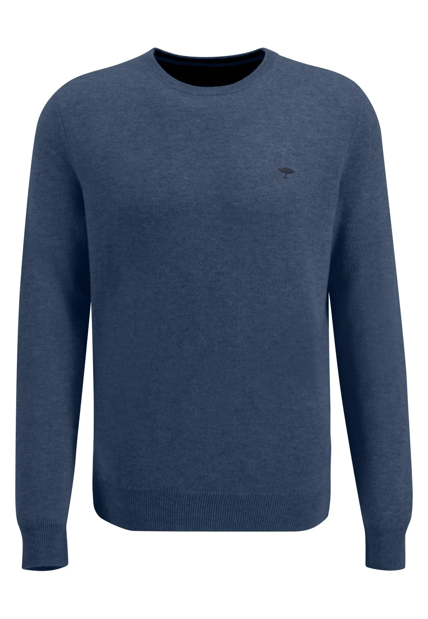 Merino Cashmere Crew Neck Pullover
