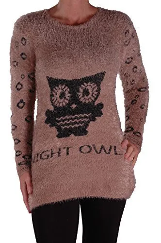 Night Owl Print Jumper
