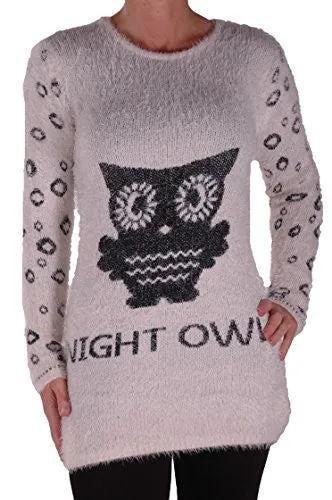 Night Owl Print Jumper