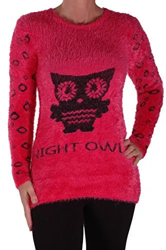 Night Owl Print Jumper